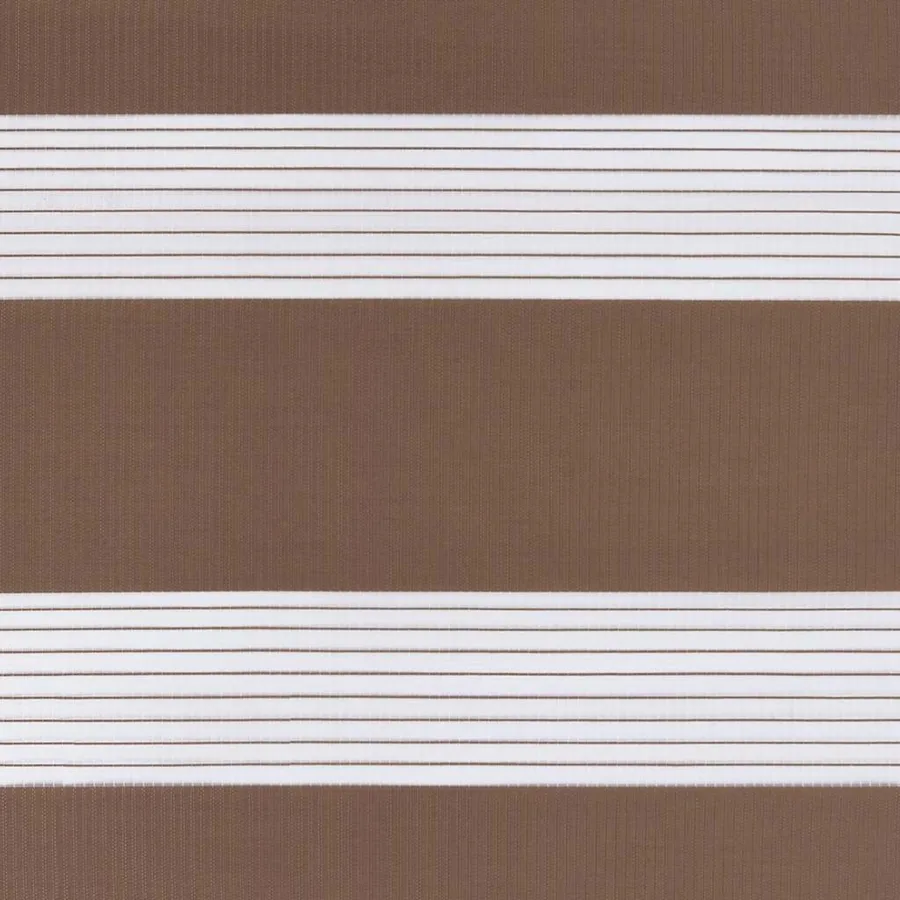 Store zèbre marron 70x100 cm largeur du tissu 65,9 cm polyester - 15