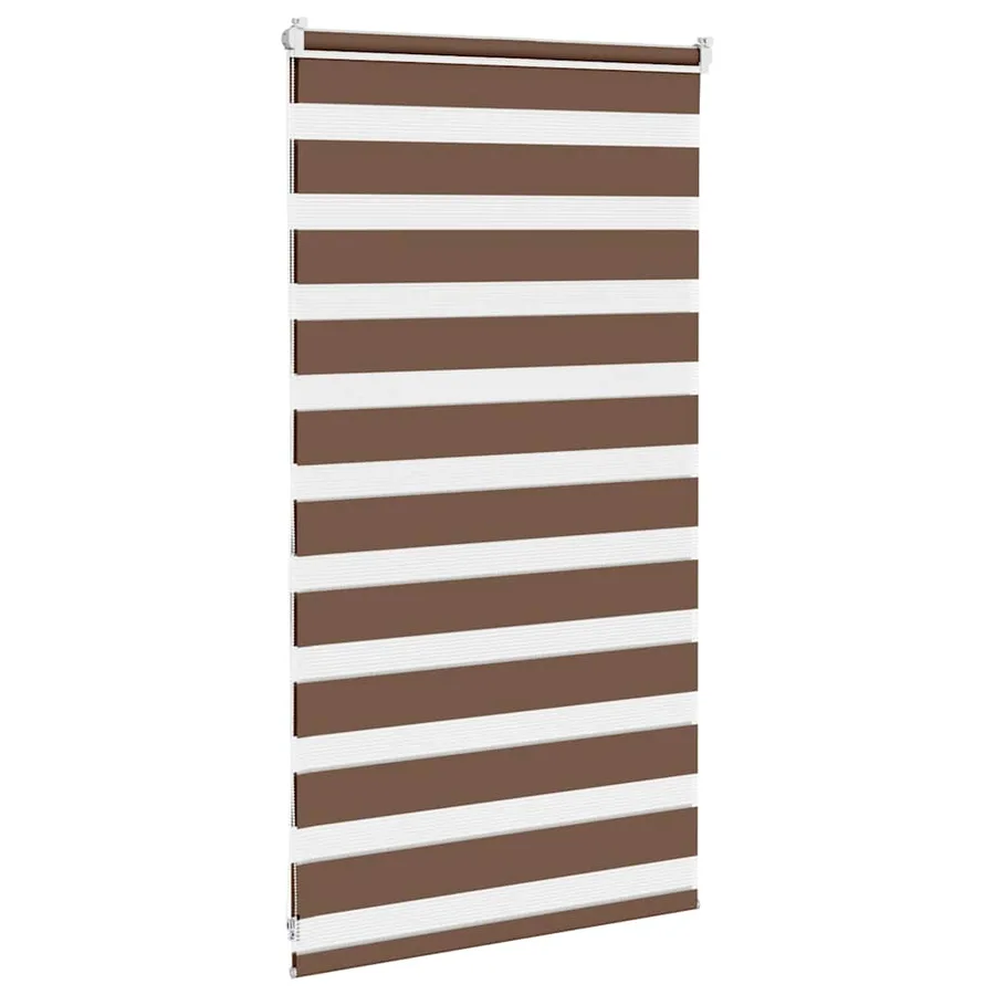 Store zèbre marron 70x100 cm largeur du tissu 65,9 cm polyester - 4