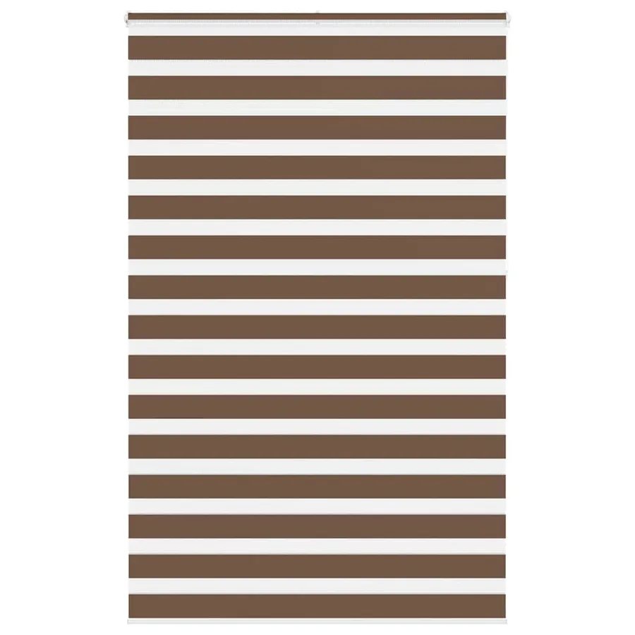 Store zèbre marron 150x230cm largeur du tissu 145,9cm polyester