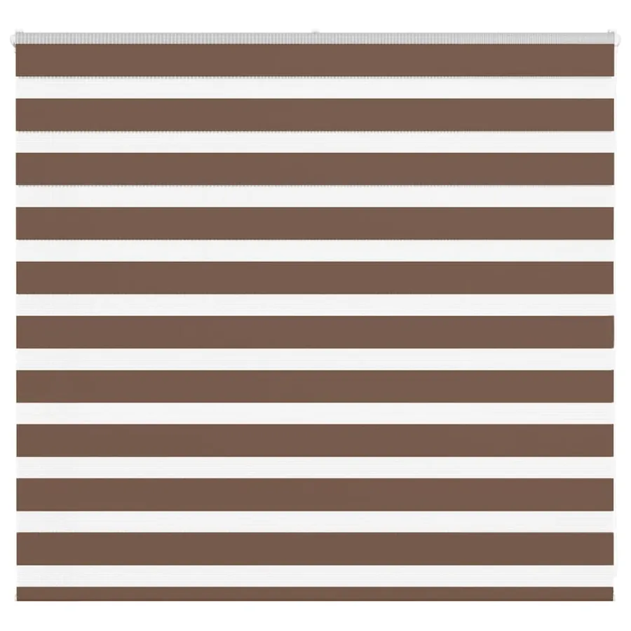Store zèbre marron 165x100cm largeur du tissu 160,9cm polyester