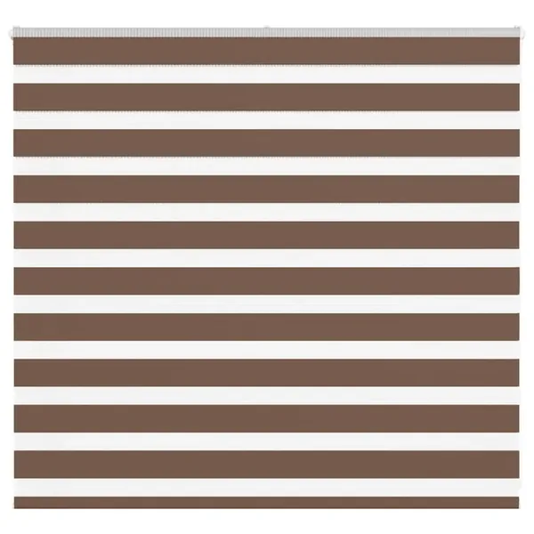 Store zèbre marron 165x100cm largeur du tissu 160,9cm polyester
