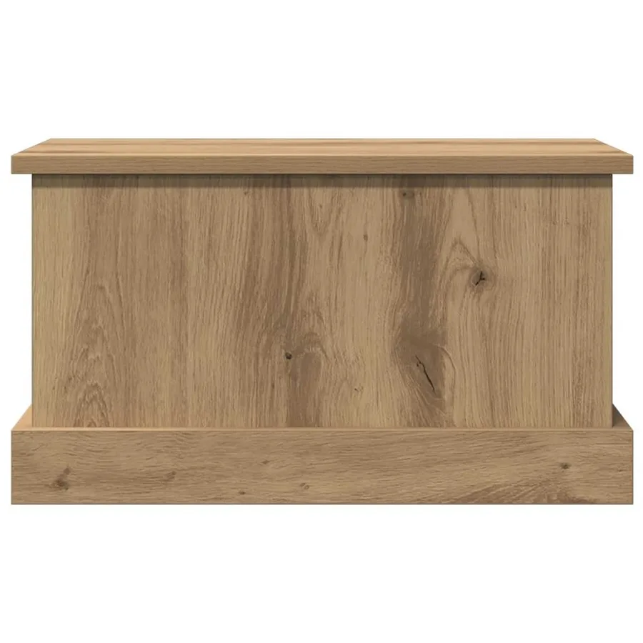 Boîtes de rangement chêne artisanal 30x50x28 cm bois ingénierie - 4