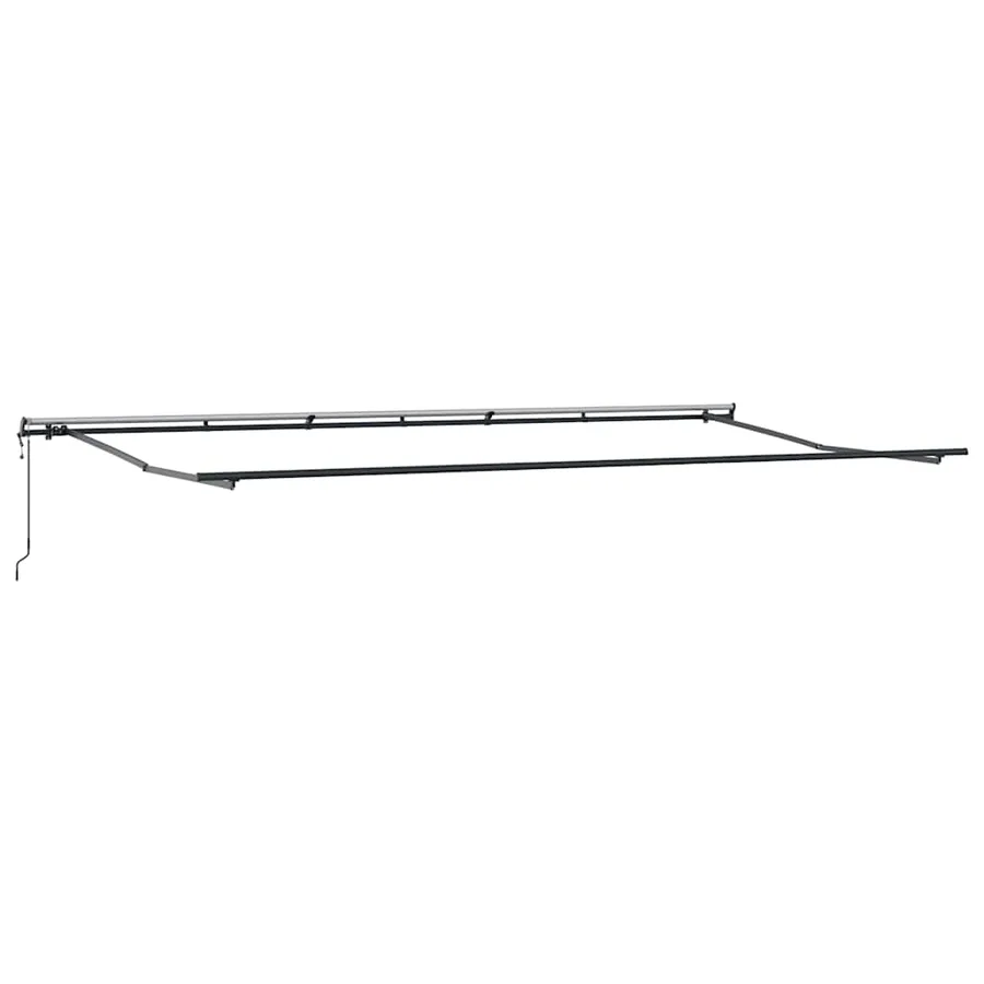 Auvent rétractable automatique anthracite blanc 600x300 cm - 5
