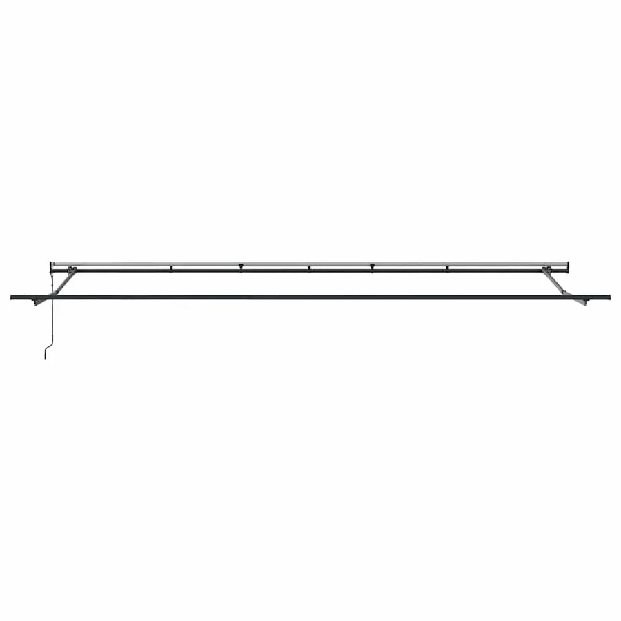 Auvent rétractable automatique anthracite blanc 600x300 cm - 7