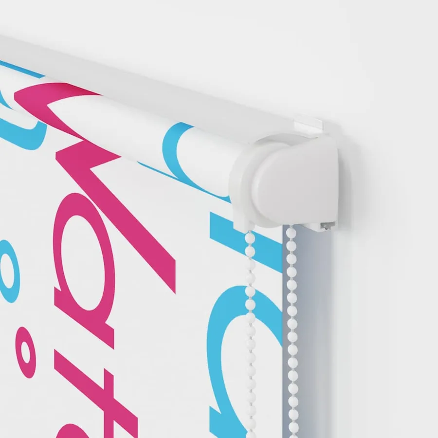 Store enrouleur de douche avec cassette largeur du tissu 56 cm - 8
