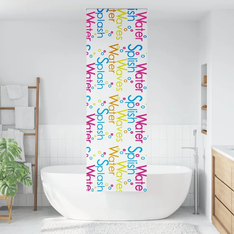 Store enrouleur de douche 70x240 cm largeur du tissu 66 cm - 2