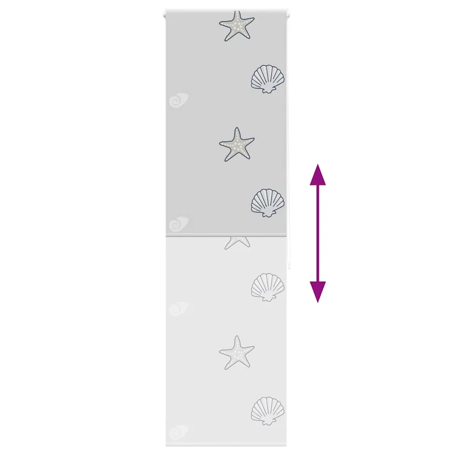 Store enrouleur de douche 70x240 cm largeur du tissu 66 cm - 5