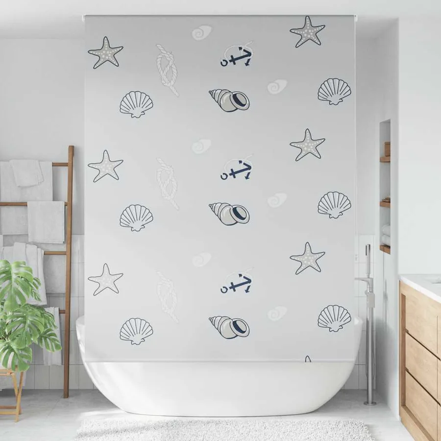 Store enrouleur de douche 160x240 cm largeur du tissu 156 cm - 2