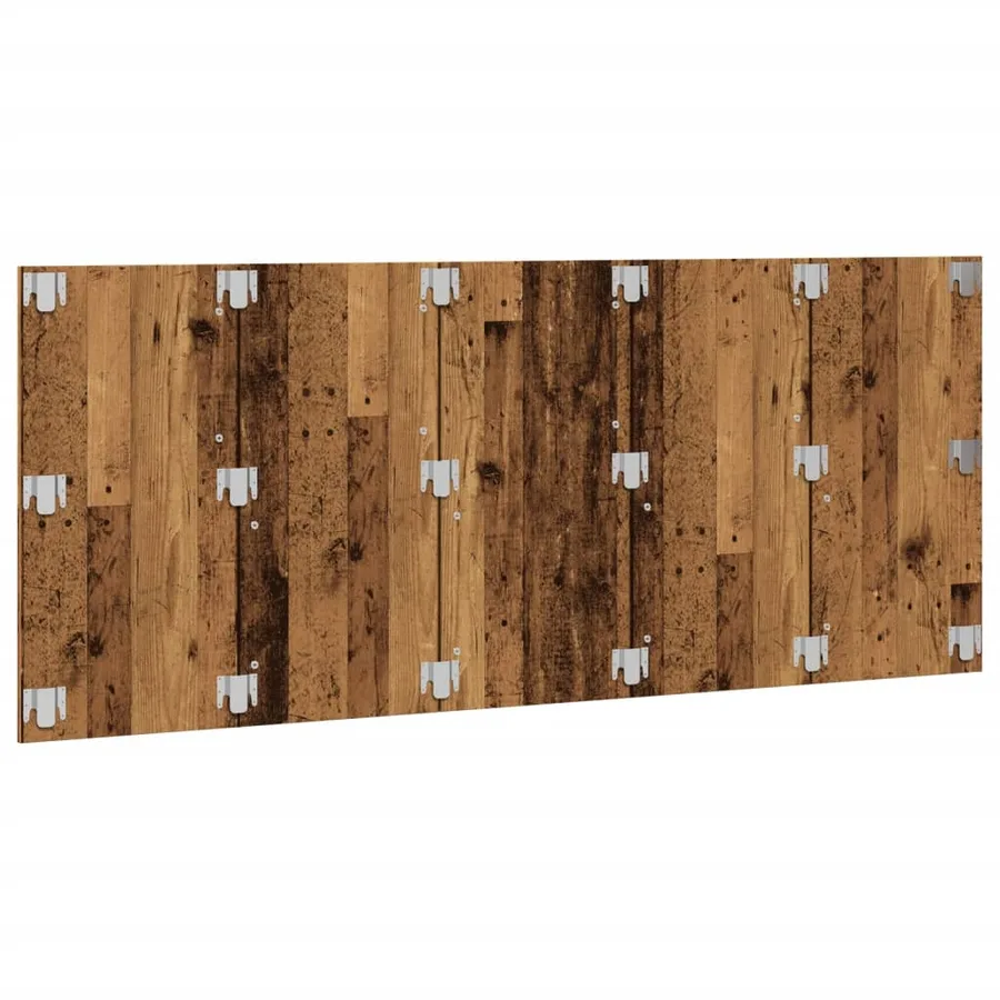 Tête de lit vieux bois 200x1,5x80 cm bois d'ingénierie - 4