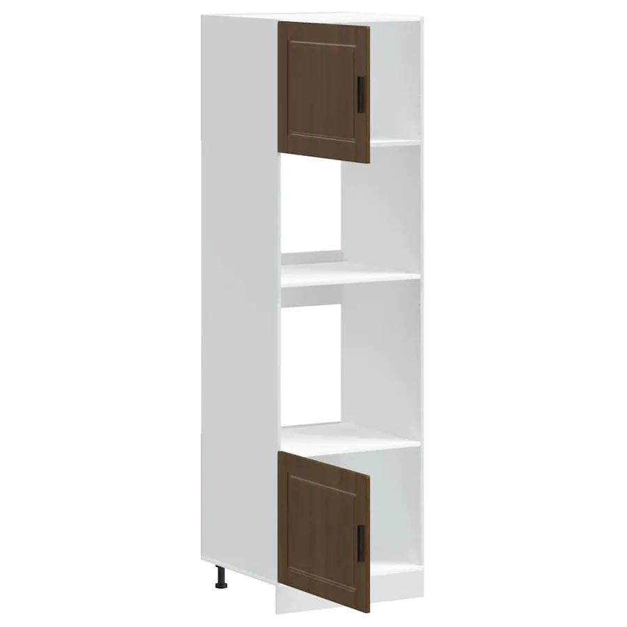 Armoires de four 2 pcs Porto chêne marron bois d'ingénierie - 5