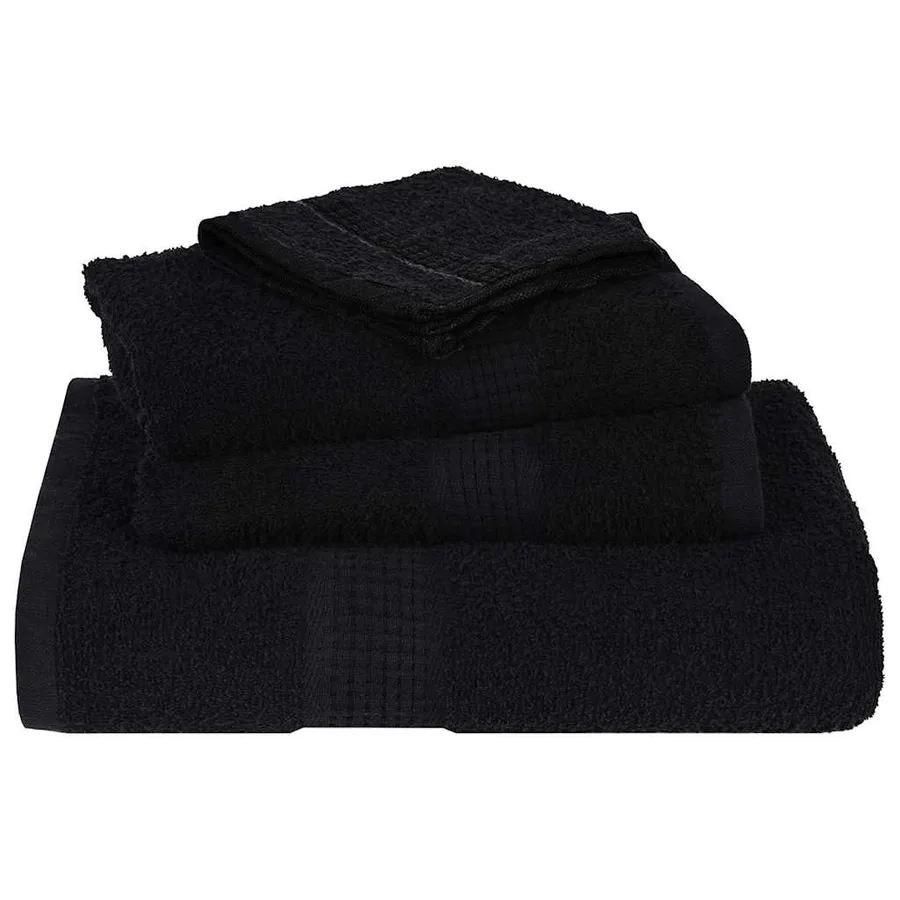 Ensemble de serviettes FROGN 8 pcs noir 360 g/m² - 4