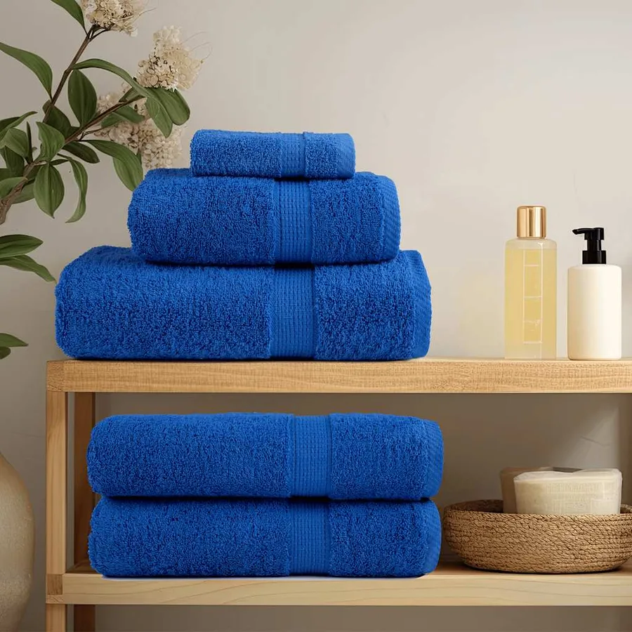 Essuie-mains FROGN 2 pcs bleu 50x100 cm 360 g/m² - 3