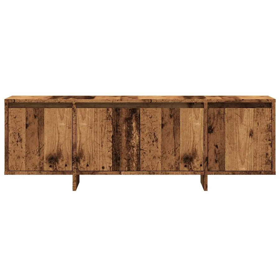 Meuble TV vieux bois 120x30x40,5 cm bois d'ingénierie - 4