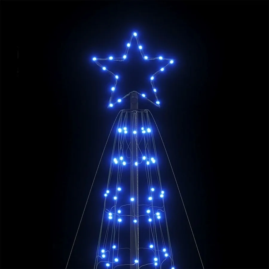 Sapin de Noël à LED avec pointes 1534 LED bleu 500 cm - 10