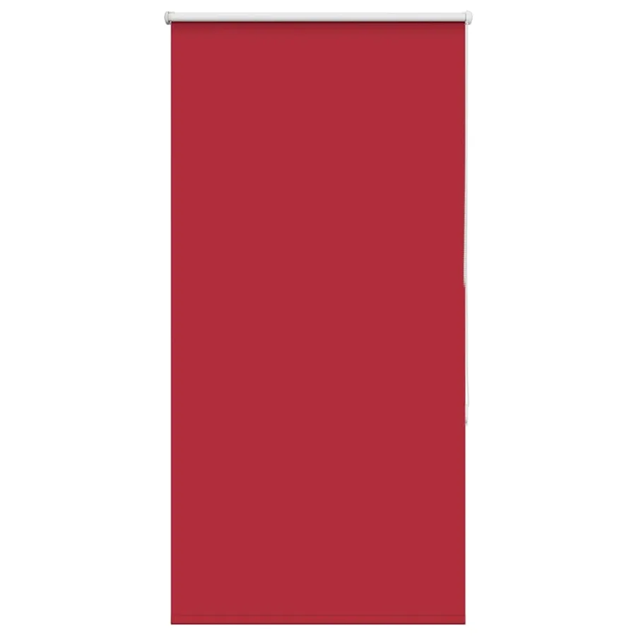 Store enrouleur occultant rouge largeur du tissu 60,7 cm - 2