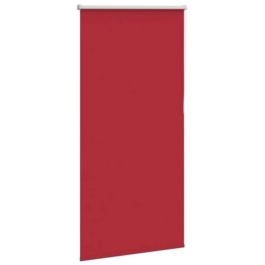 Store enrouleur occultant rouge largeur du tissu 60,7 cm - 3
