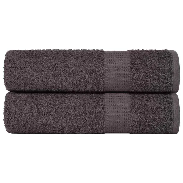 Essuie-mains FROGN 2 pcs anthracite 50x100 cm 360 g/m²