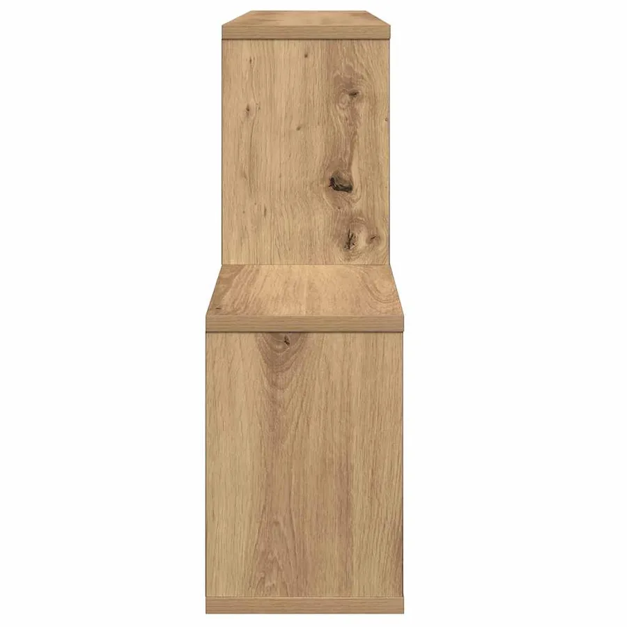 Étagère murale chêne artisanal 100x18x53 cm bois d'ingénierie - 5