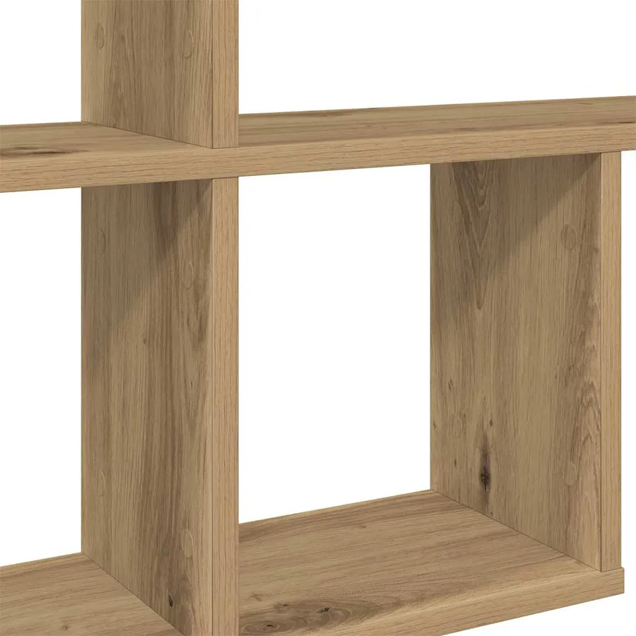 Étagère murale chêne artisanal 100x18x53 cm bois d'ingénierie - 7