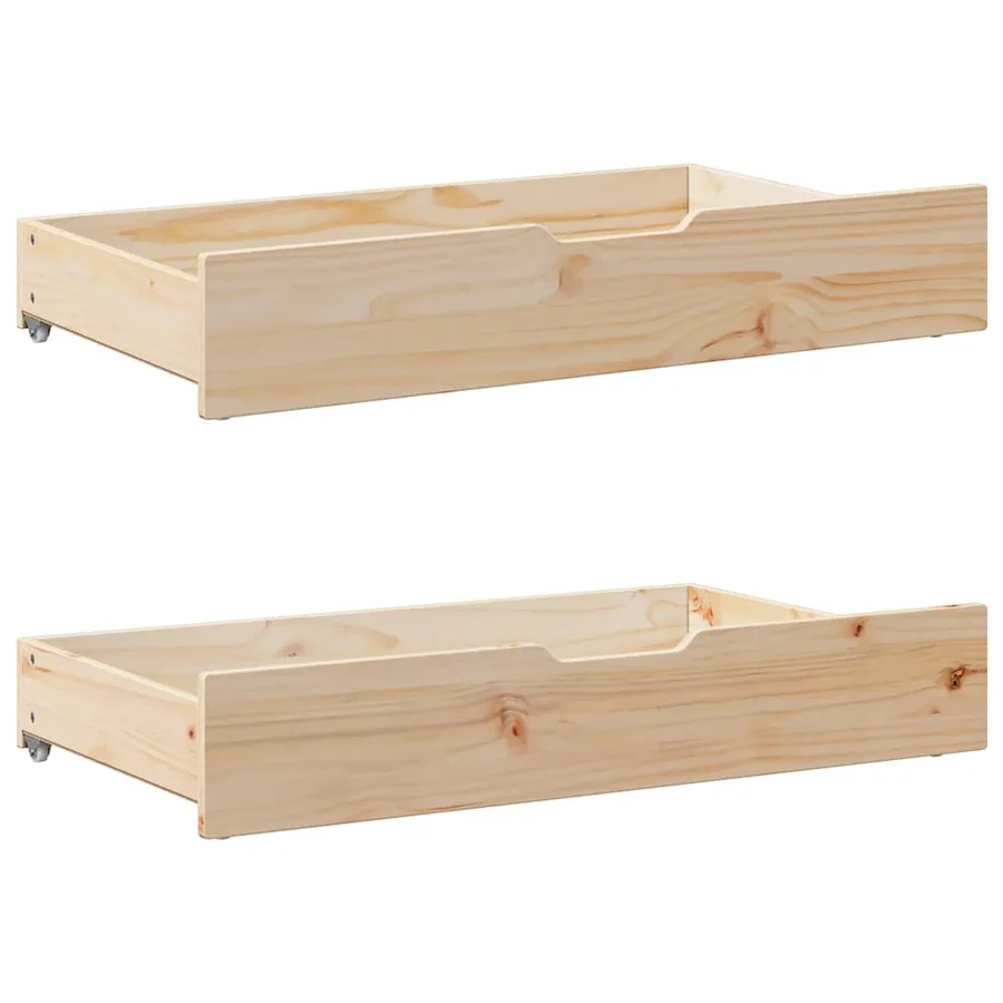 Cadre de lit avec tiroirs sans matelas 120x190 cm - 8