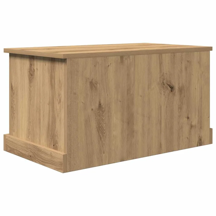 Boîtes de rangement chêne artisanal 70x40x38 cm bois ingénierie - 11