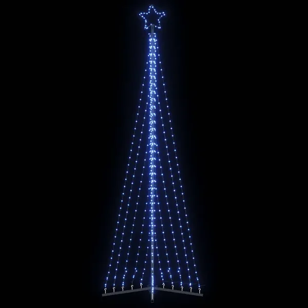 Sapin de Noël à LED 495 LED bleu 300,5 cm