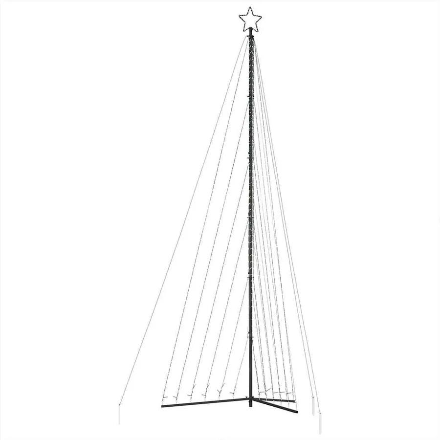 Sapin de Noël à LED 789 LED blanc chaud 476 cm - 4