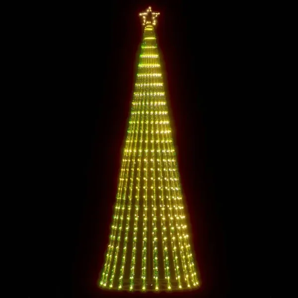Sapin de Noël à LED 475 LED blanc chaud 247 cm