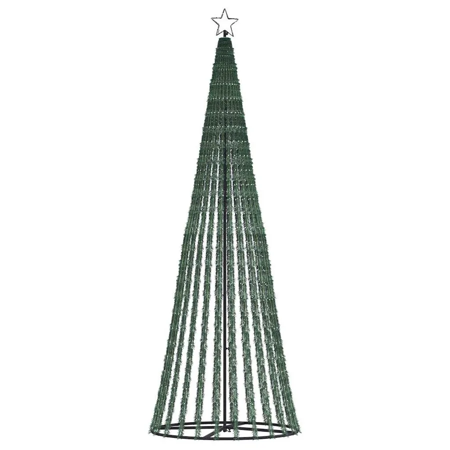 Sapin de Noël à LED 475 LED blanc chaud 247 cm - 4
