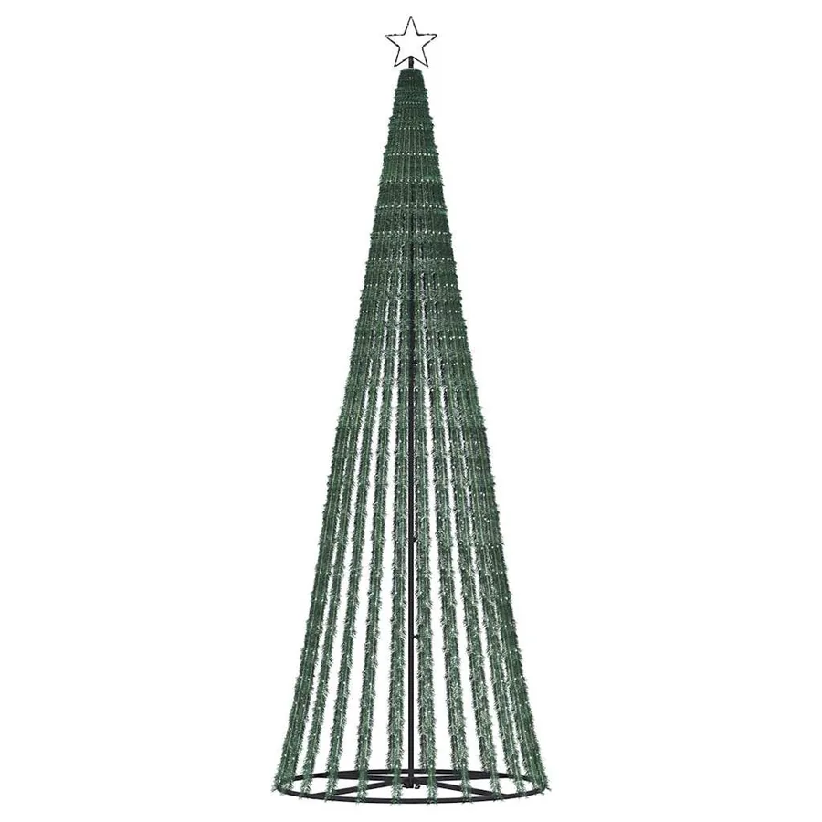 Sapin de Noël à LED 475 LED blanc chaud 247 cm - 6