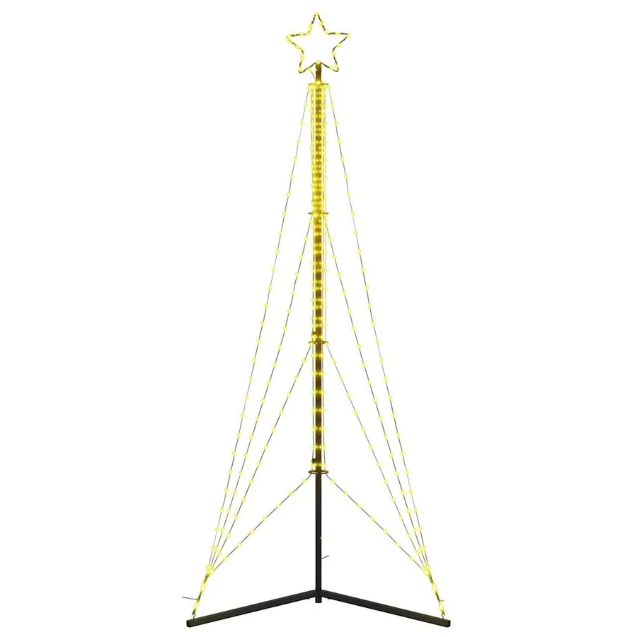 Sapin de Noël à LED 483 LED blanc chaud 240 cm - 6