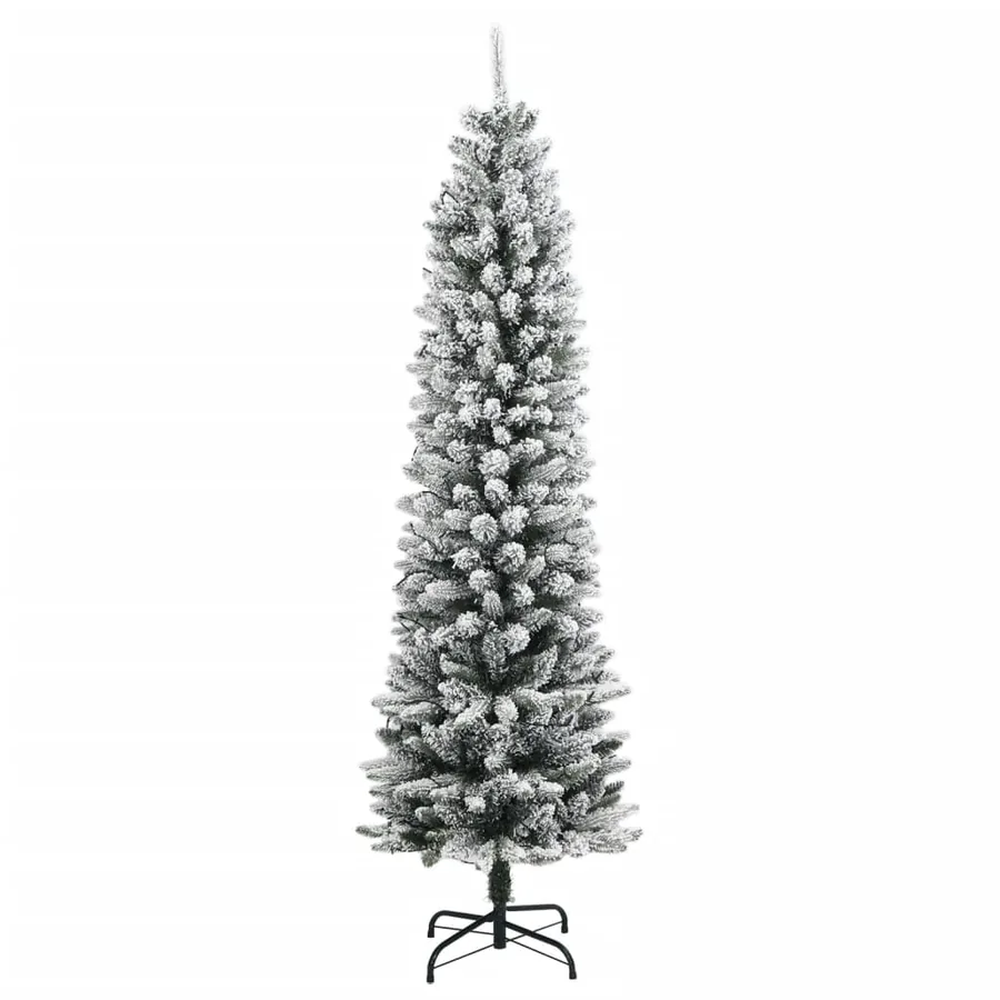 Sapin de Noël artificiel 150 LED et neige floquée 150 cm - 3