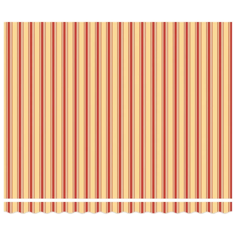 Auvent rétractable Jaune et Orange 400 × 300 cm - 6