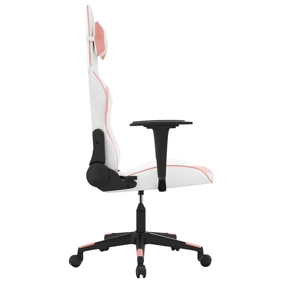 Chaise de jeu Blanc et rose Similicuir - 4