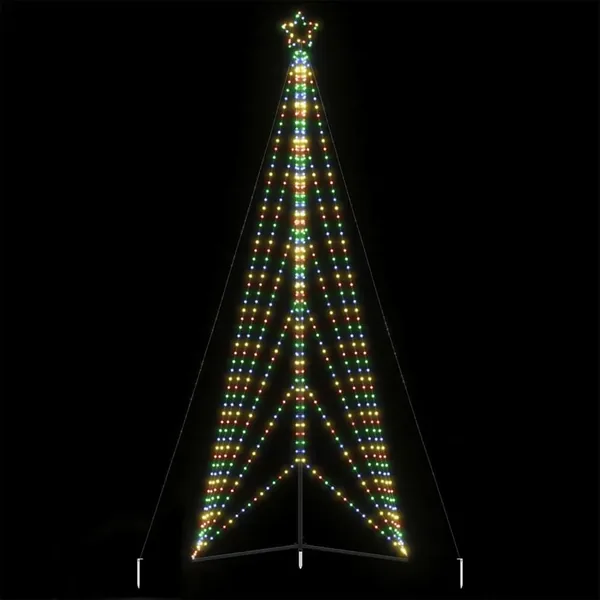 Sapin de Noël à LED 861 LED colorées 478 cm