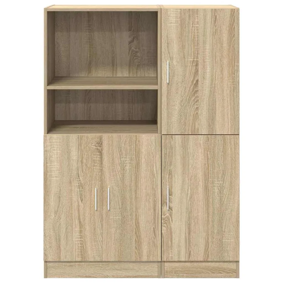 Ensemble d'armoires de cuisine 2 pcs chêne sonoma - 5