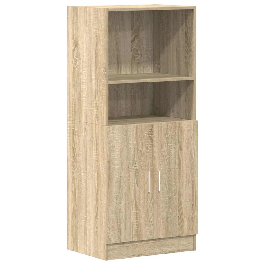 Ensemble d'armoires de cuisine 2 pcs chêne sonoma - 7