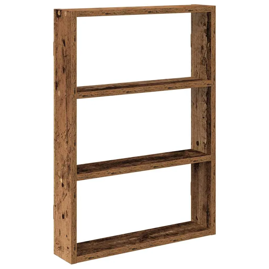 Étagère murale vieux bois 43x9x60 cm bois d'ingénierie - 2