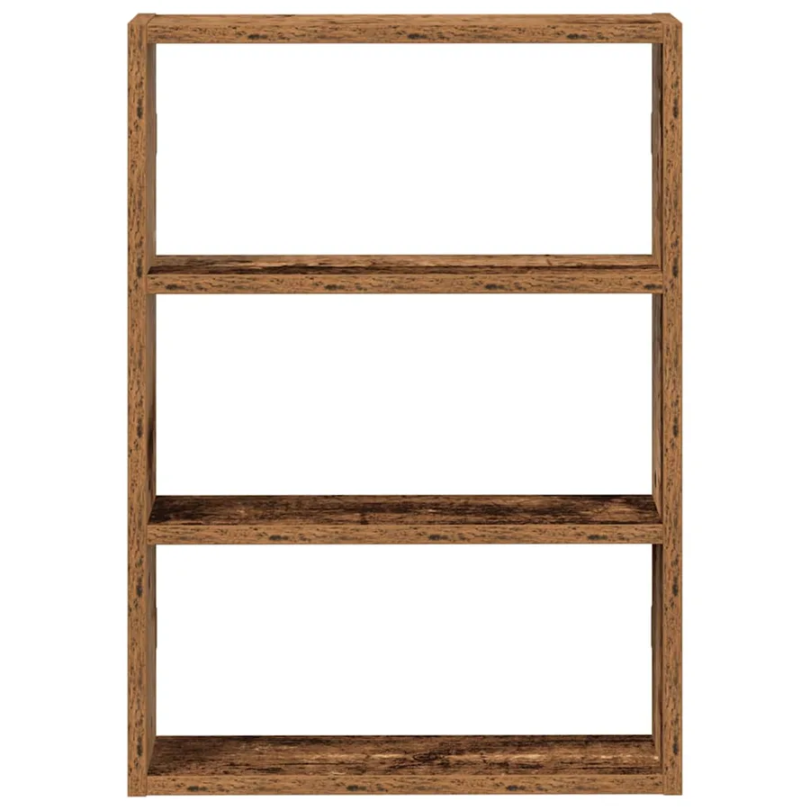 Étagère murale vieux bois 43x9x60 cm bois d'ingénierie - 4