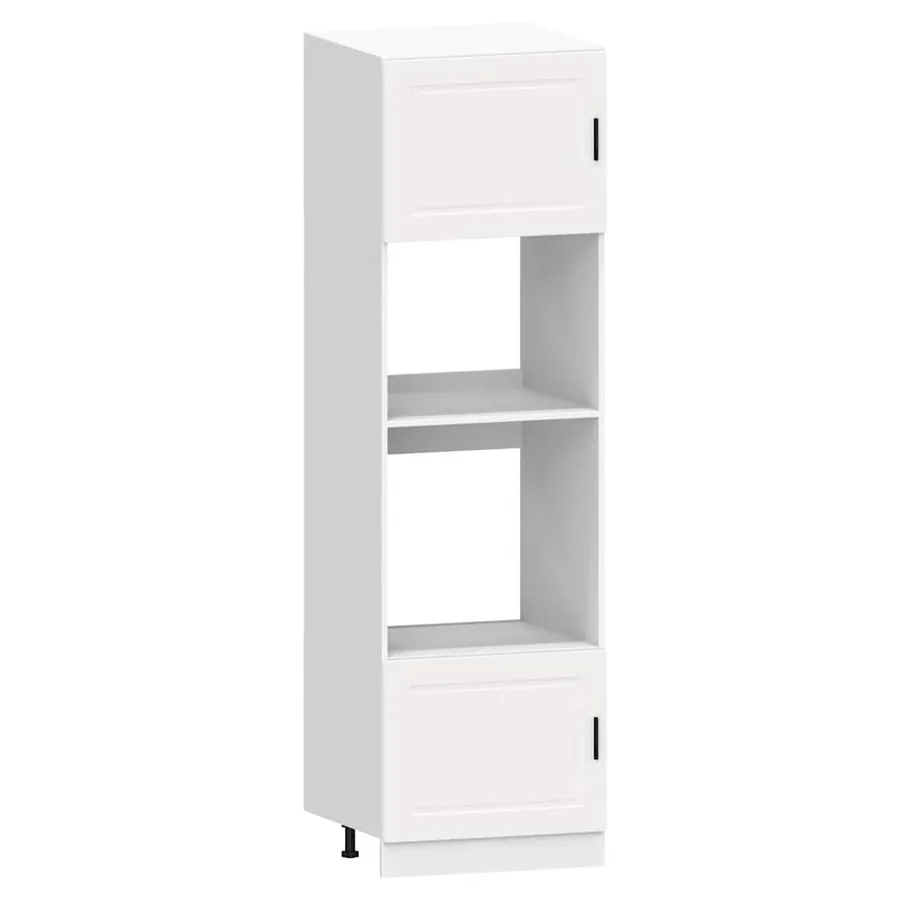 Ensemble de 7 meubles de cuisine "Porto" en bois d'ingénierie blanc - 5