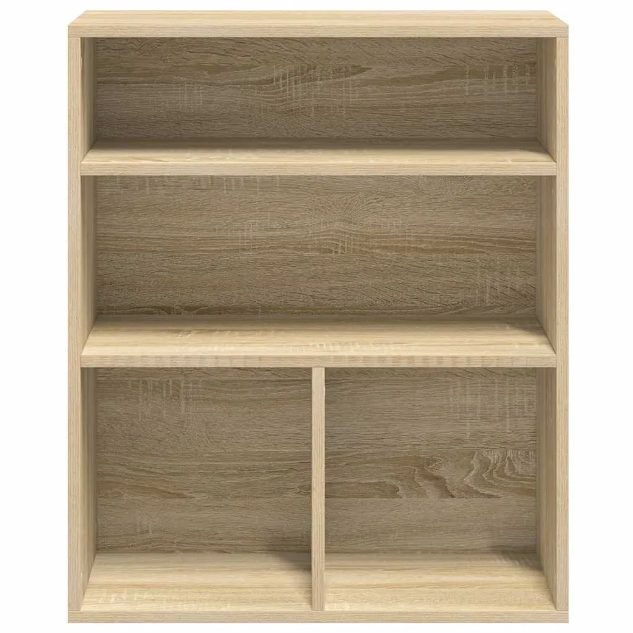 Bibliothèque chêne sonoma 60x30x71,5 cm bois d'ingénierie - 4