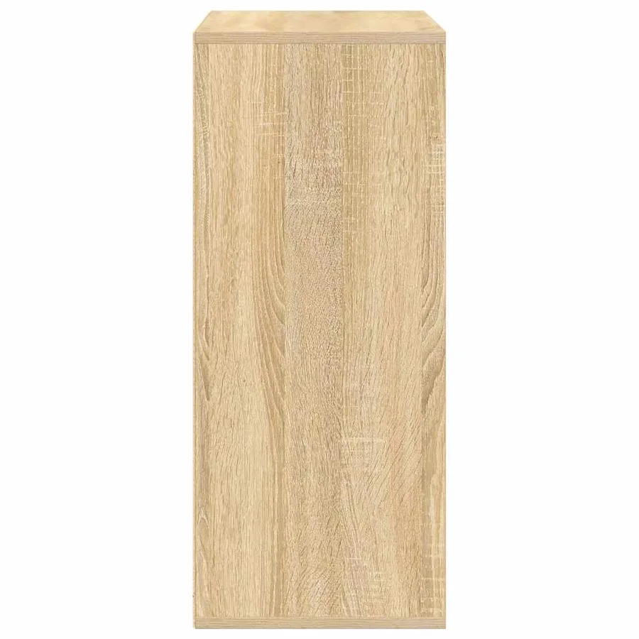Bibliothèque chêne sonoma 60x30x71,5 cm bois d'ingénierie - 5