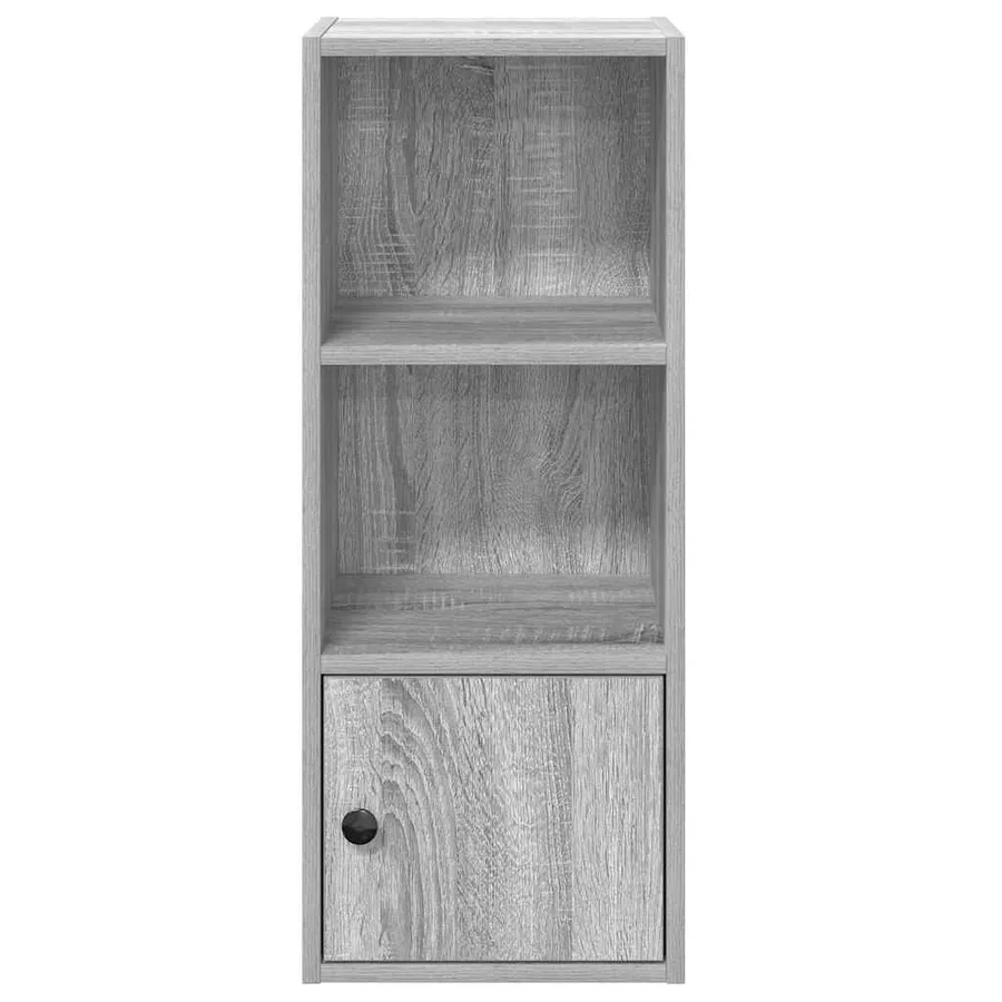 Bibliothèque sonoma gris 31x24x77 cm bois d'ingénierie - 5