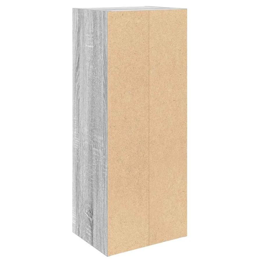 Bibliothèque sonoma gris 31x24x77 cm bois d'ingénierie - 7