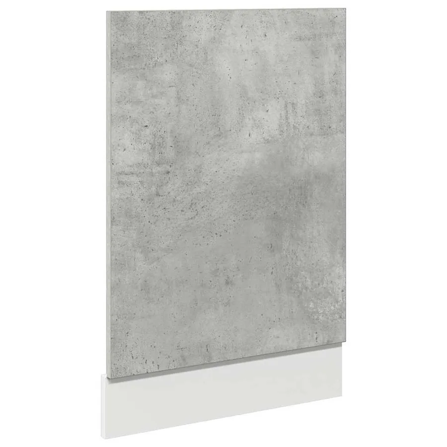 Panneau de lave-vaisselle "Lyon" Gris béton 45 x 3 x 67 cm - 2