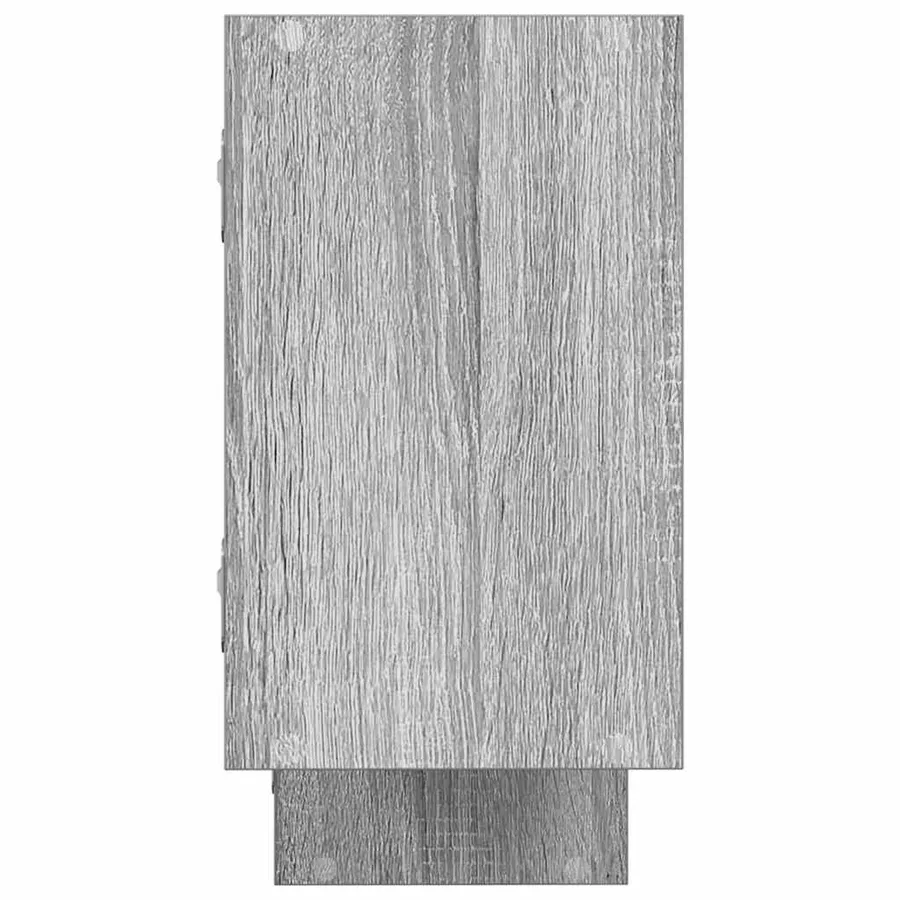 Étagère cube murale 5 compartiments sonoma gris - 5