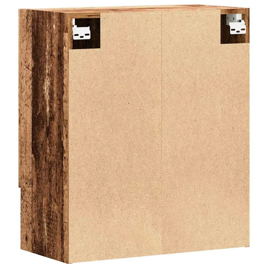 Armoire murale vieux bois 60x31x70 cm bois d'ingénierie - 6