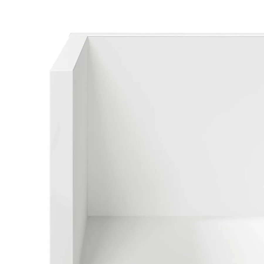 Étagères murales 2 pcs blanc 100x16,5x16,5 cm bois d'ingénierie - 9