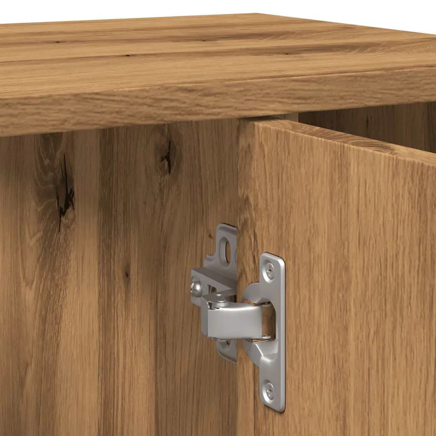 Armoire de salle de bain chêne artisanal 60x32x53,5 cm - 10
