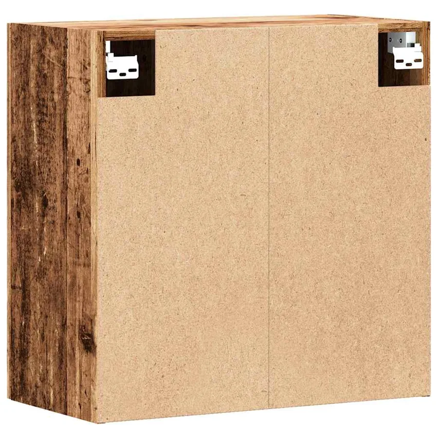 Armoire murale vieux bois 60x31x60 cm bois d'ingénierie - 6
